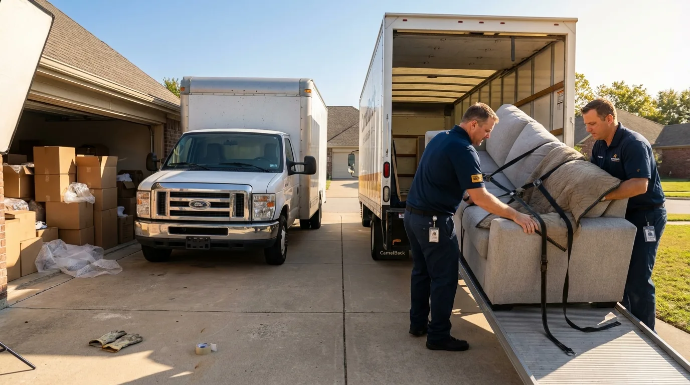 DIY truck vs professional crew comparison in Keosauqua